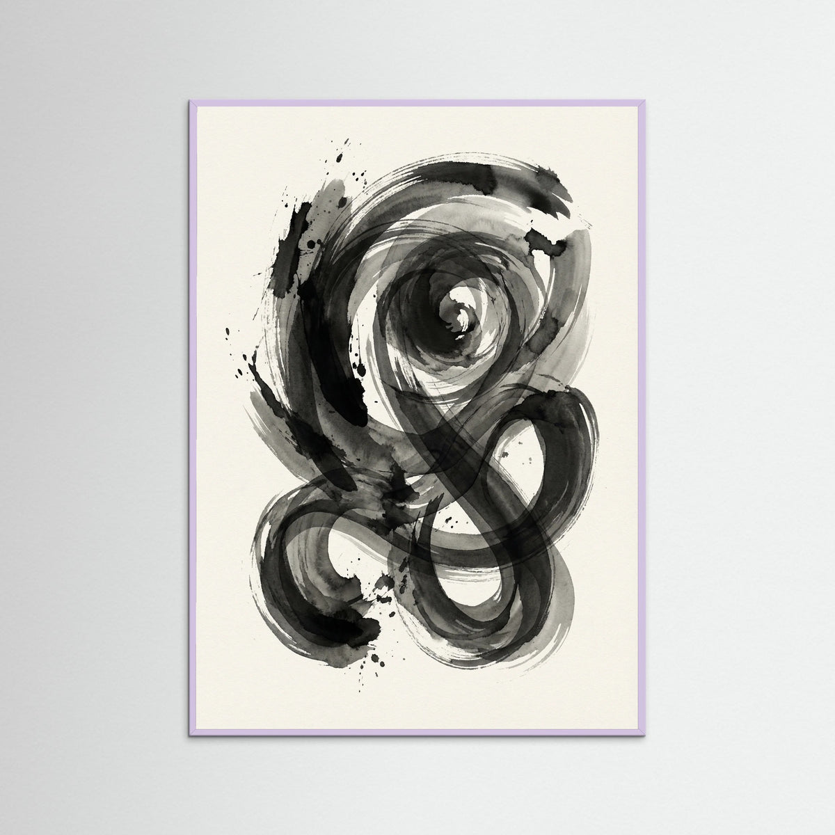 Lilac Wood Dynamic Inkwork