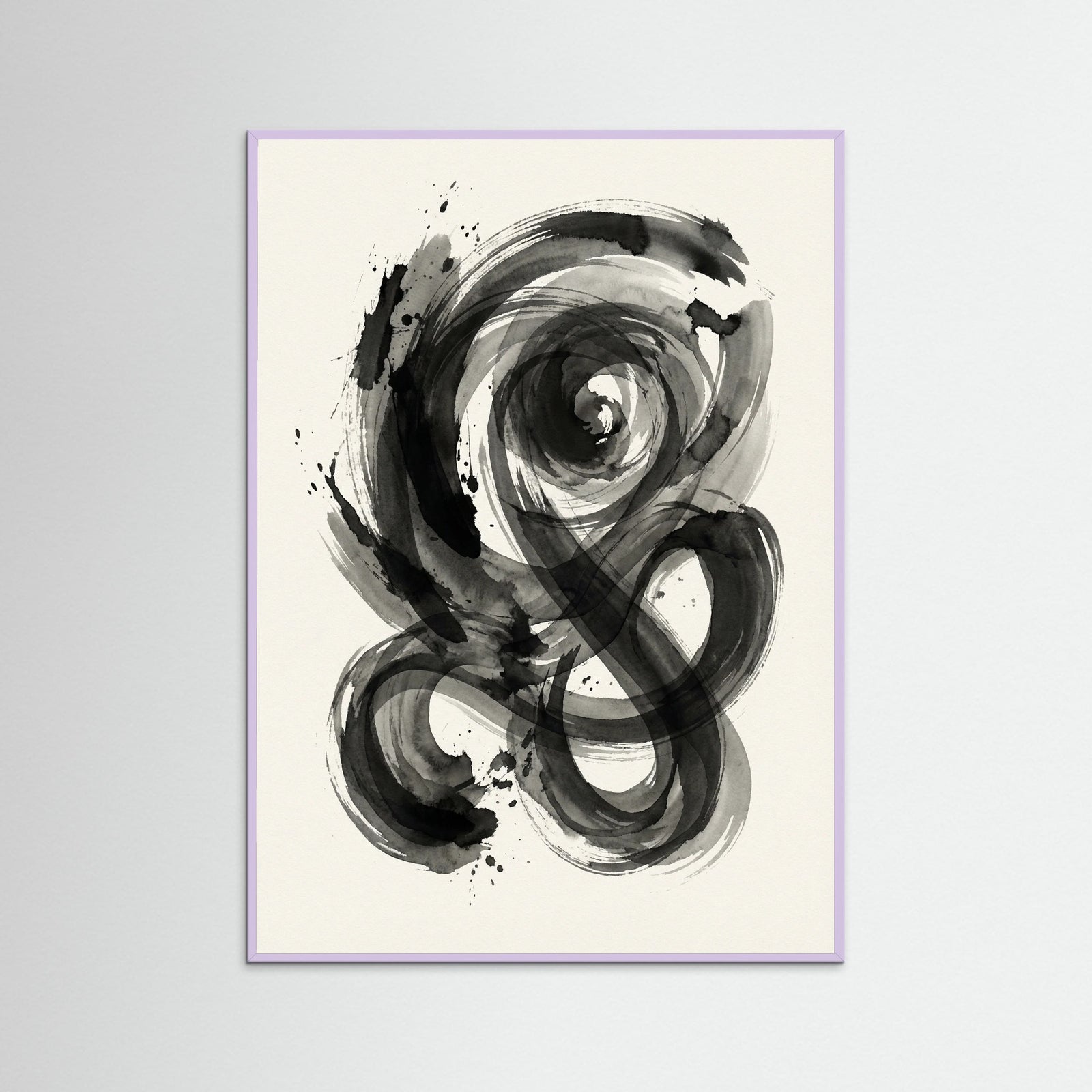 Lilac Wood Dynamic Inkwork