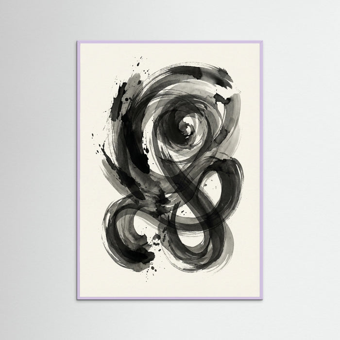 Lilac Wood Dynamic Inkwork
