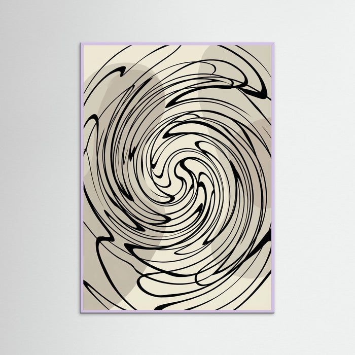 Dynamic Line Dance – Poster und Kunstdruck