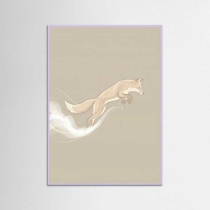 Dynamic Racquet Splash – plakat og kunsttryk