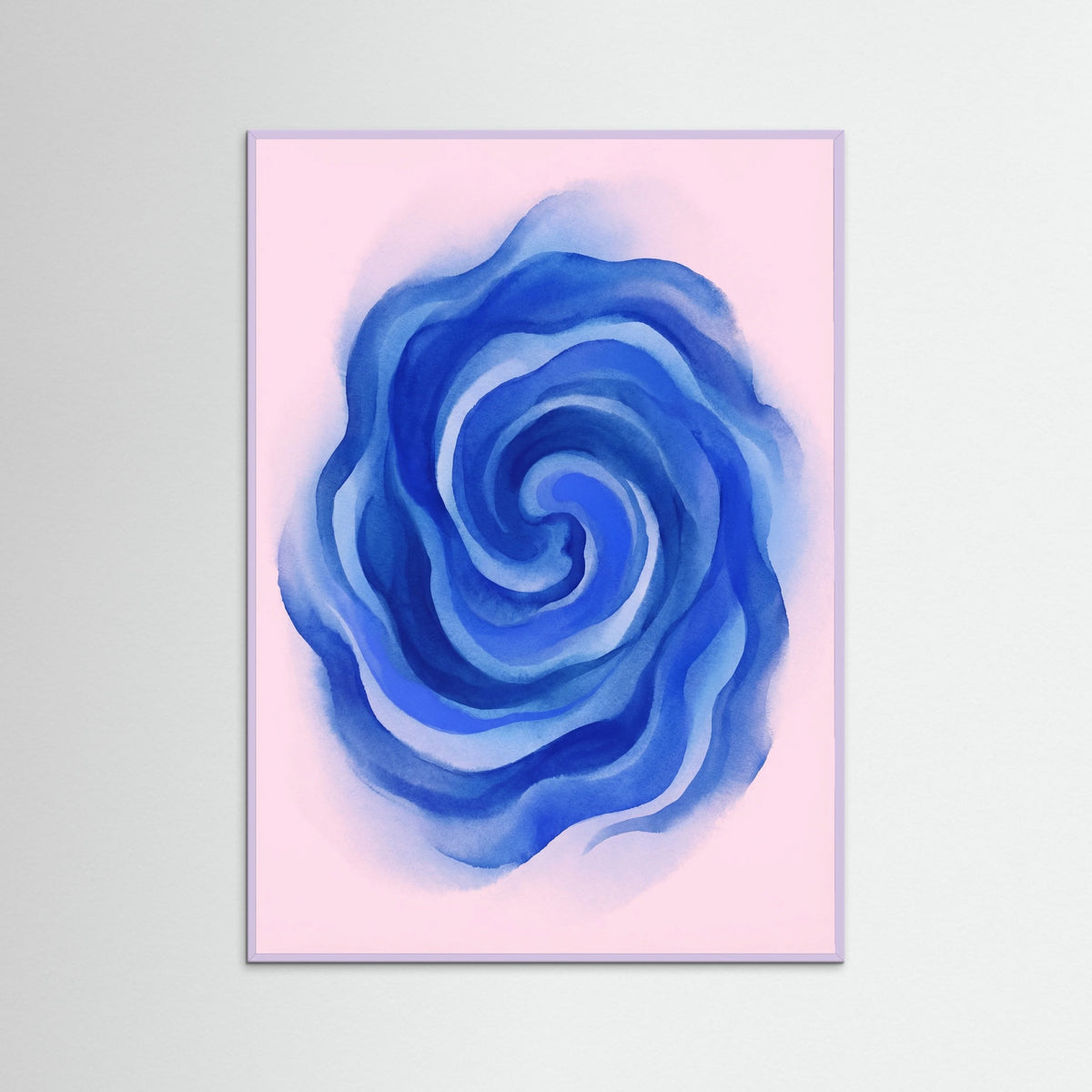 Lilac Wood Dynamic Swirls
