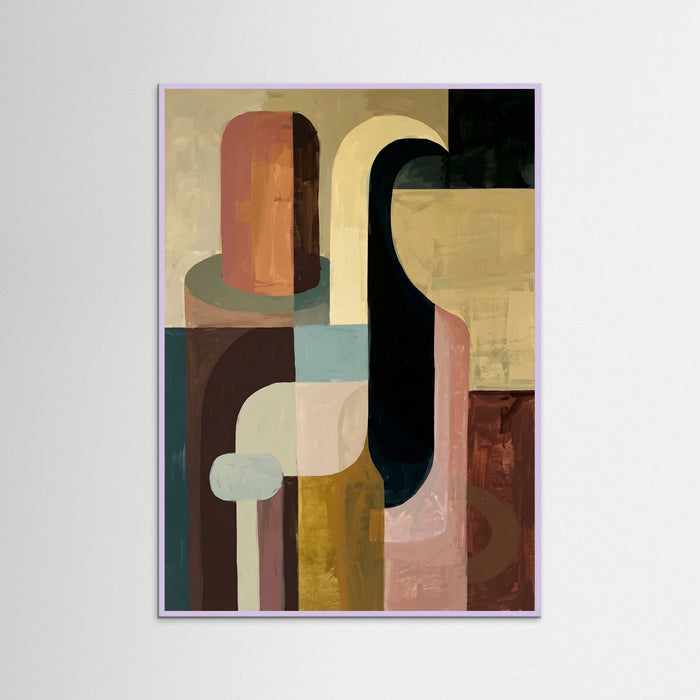 Lilac Wood Earthen Abstraction