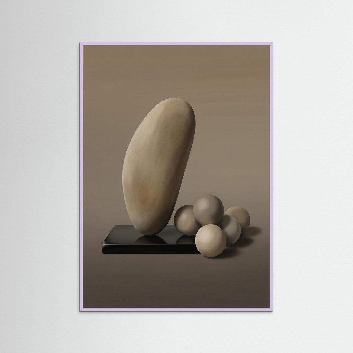 Lilac Wood Earthen Forms