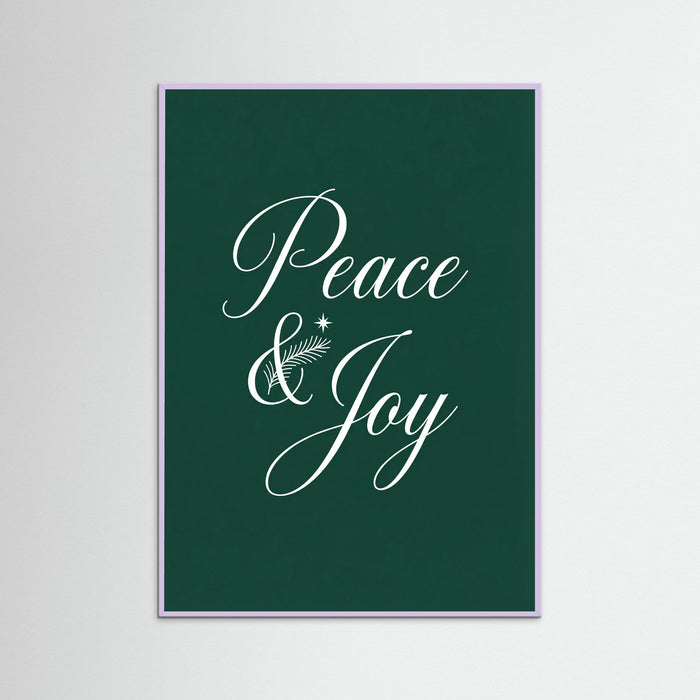 Lilac Wood Elegant Christmas Script