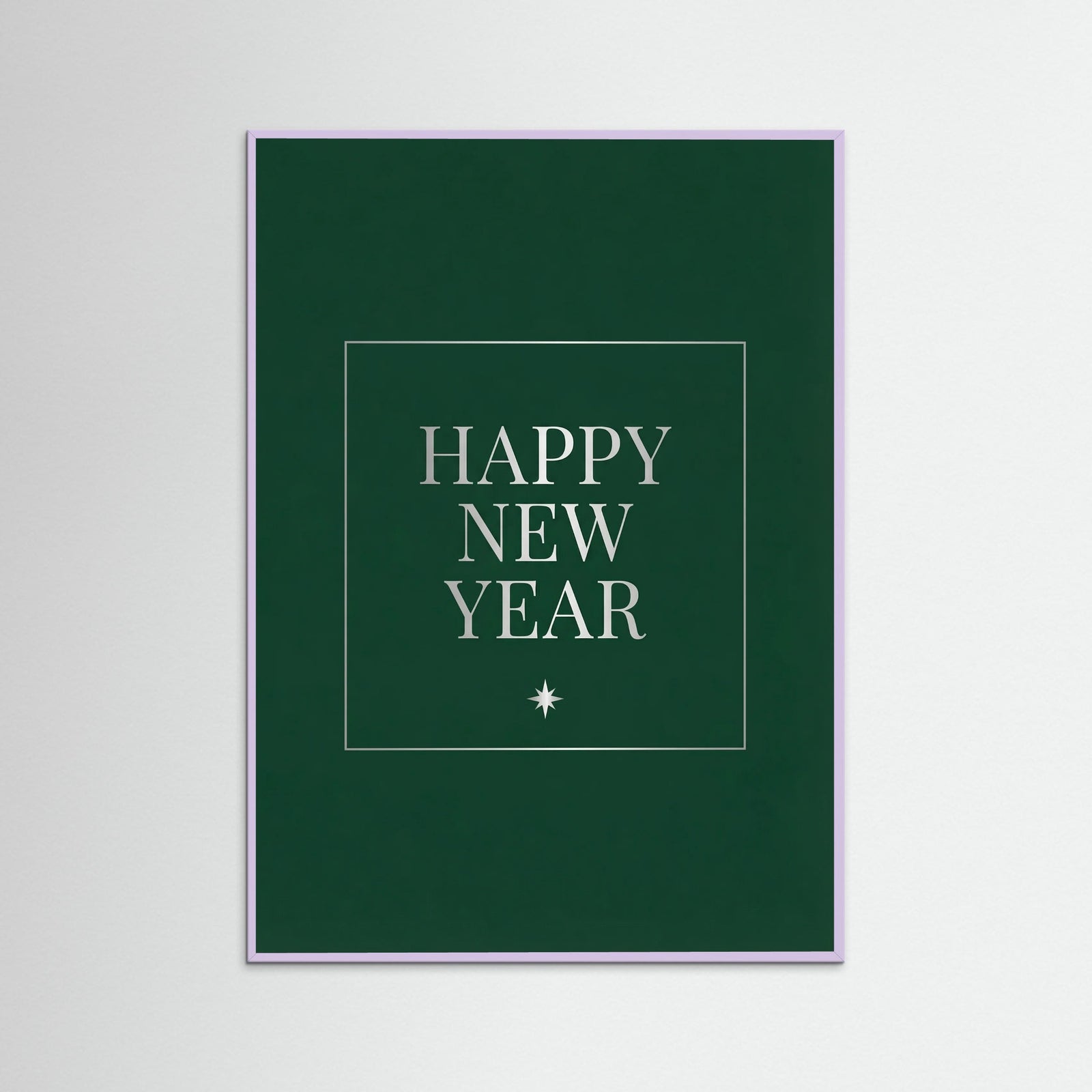 Lilac Wood Elegant Christmas Wish