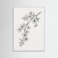 Lilac Wood Elegant Florals