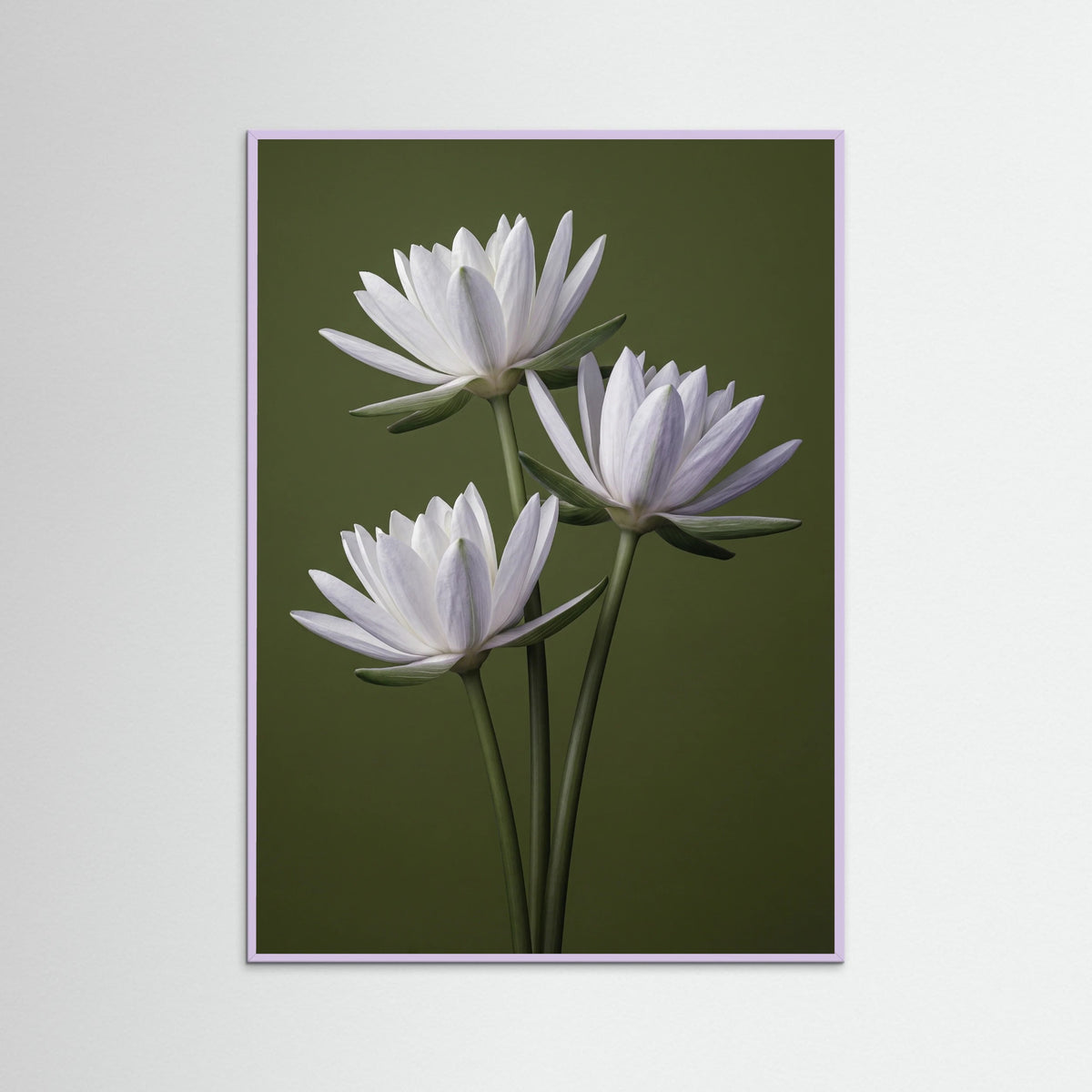 Lilac Wood Elegant Irises