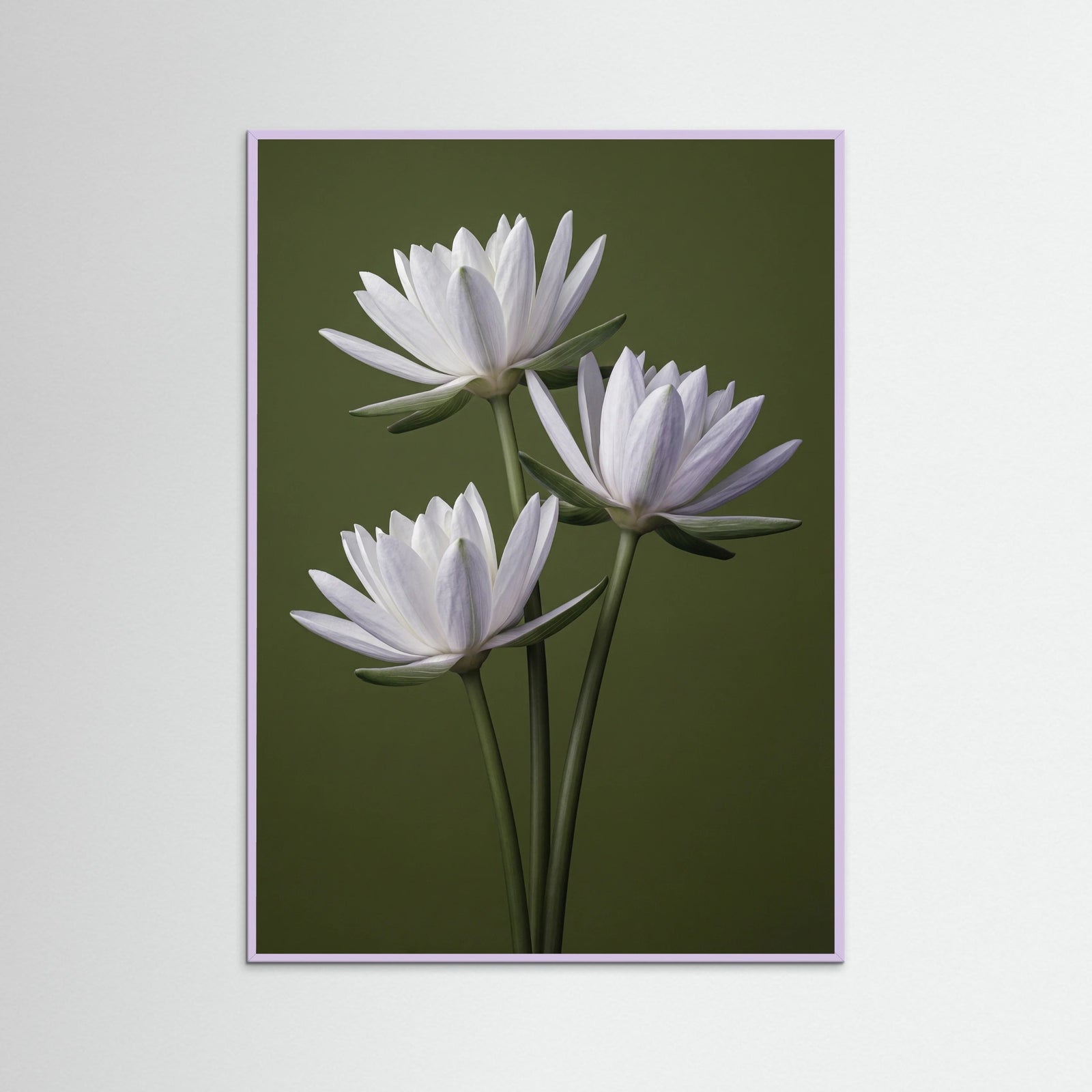 Lilac Wood Elegant Irises