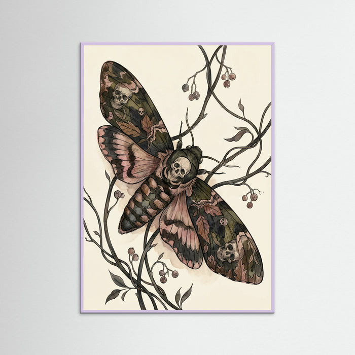 Lilac Wood Elegant Silk Moth