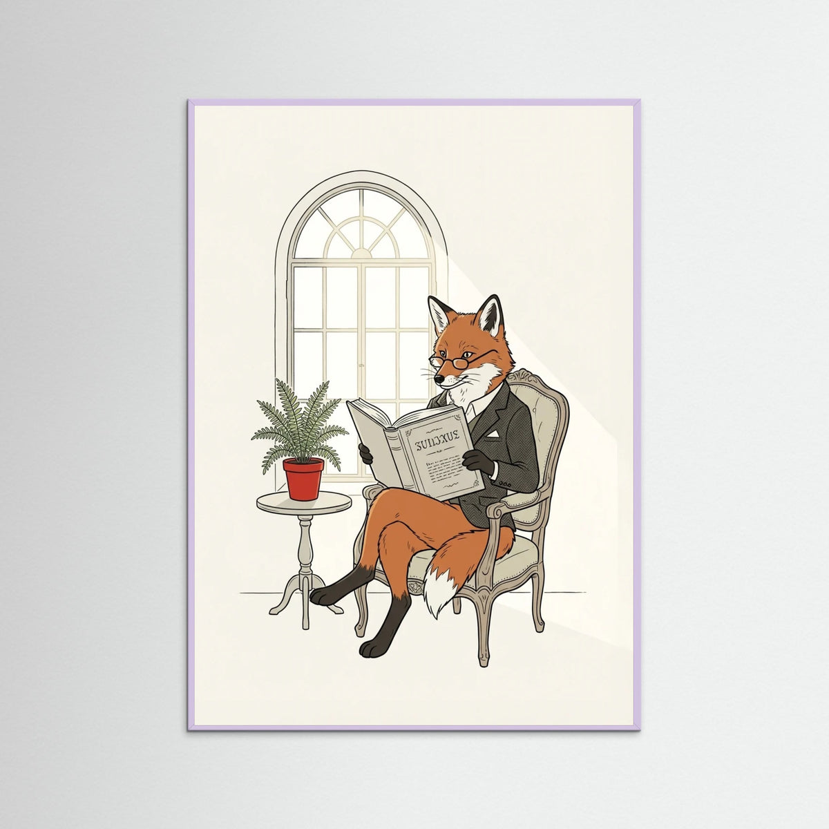 Lilac Wood Elephants Grand Tour