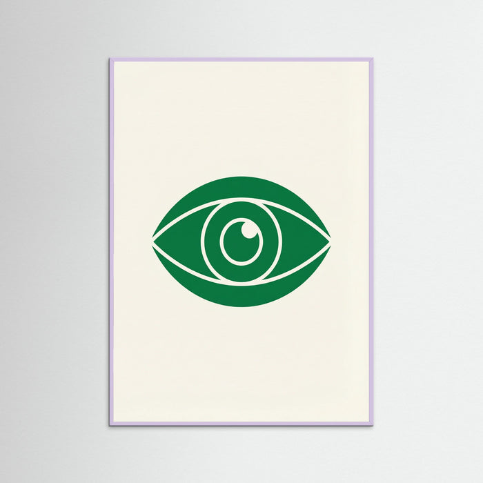 Emerald Gesture – poster and art print