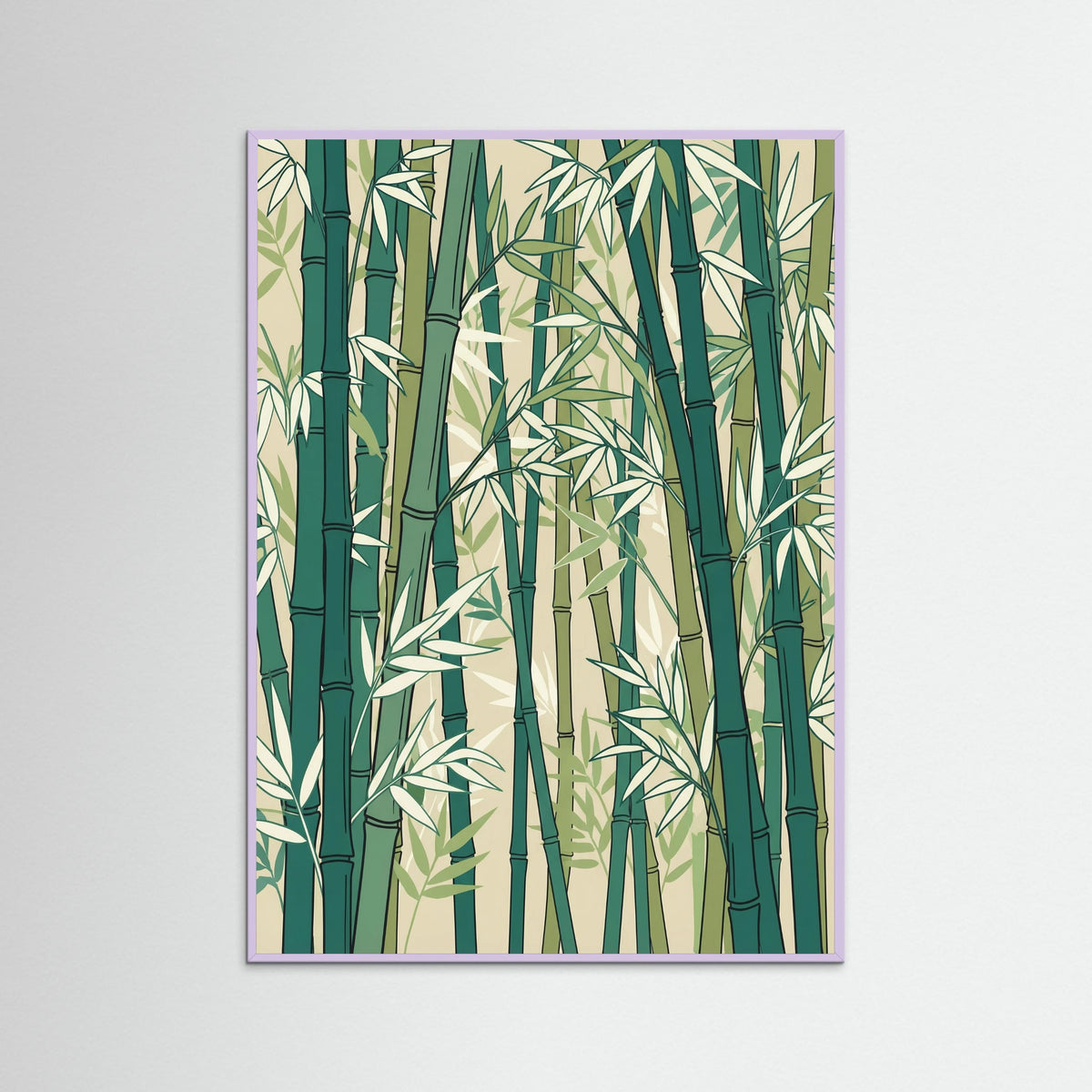 Lilac Wood Emerald Surge