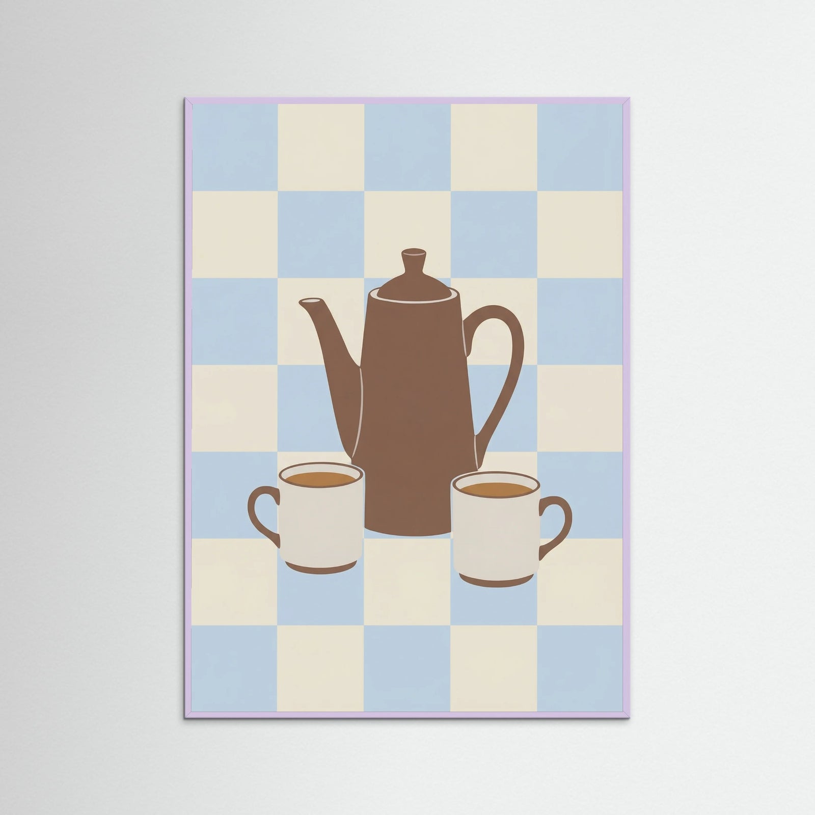 Lilac Wood Emerald Wine Glasses