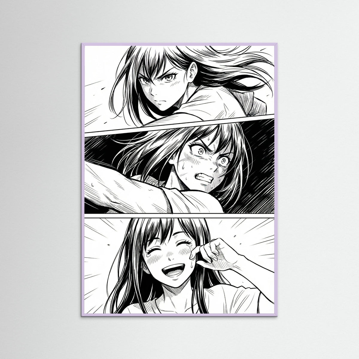 Lilac Wood Emotional Manga Gaze