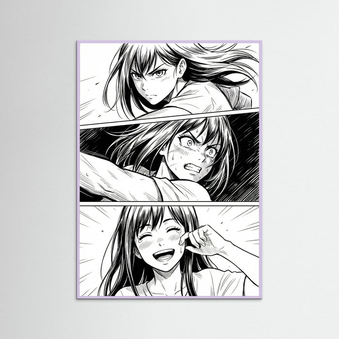 Lilac Wood Emotional Manga Gaze
