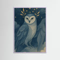 Lilac Wood Enchanted Owl