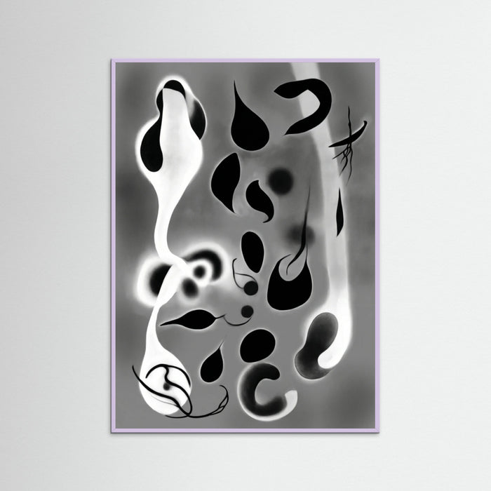 Lilac Wood Ethereal Forms Gray