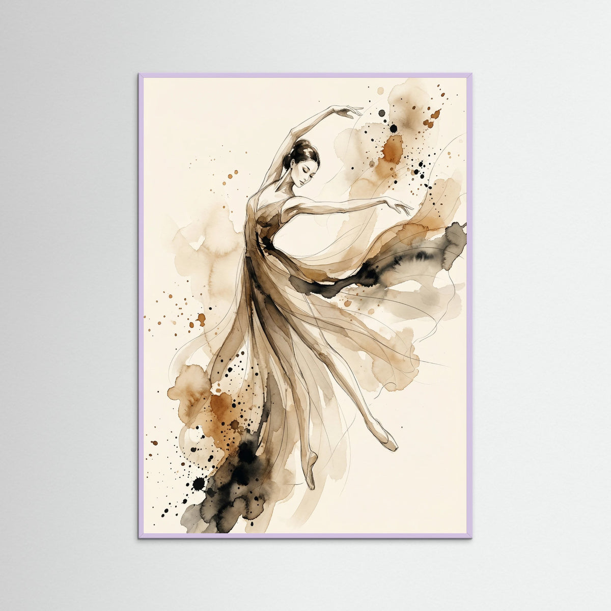 Lilac Wood Ethereal Silhouette