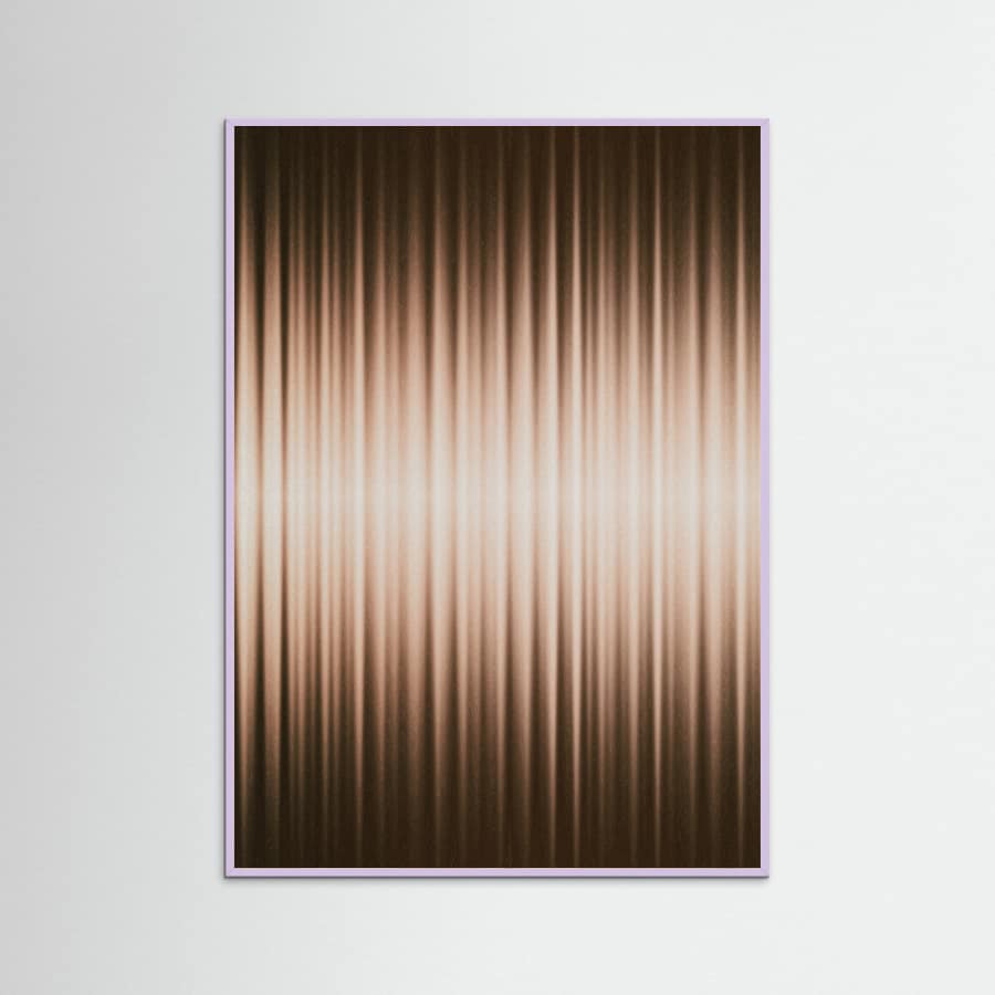 Póster Euphoria - Brown and White – póster e impresión artística