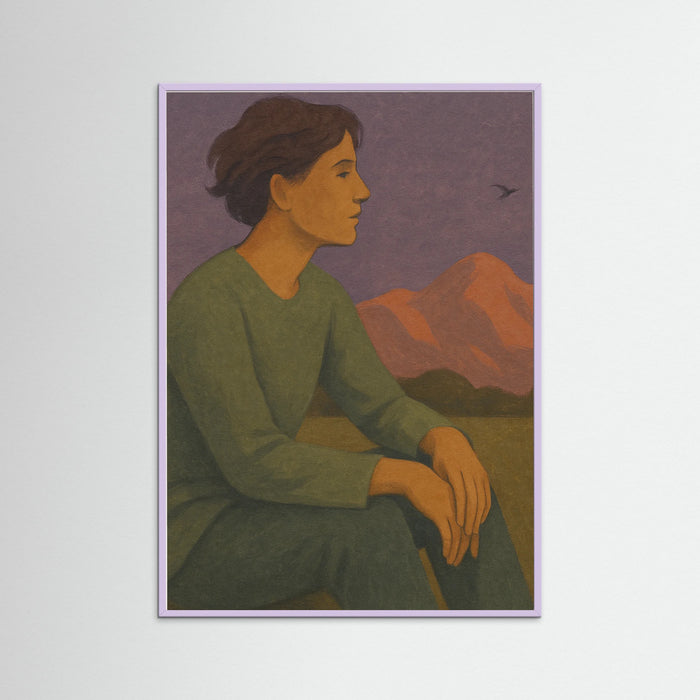 Lilac Wood Evening Contemplation