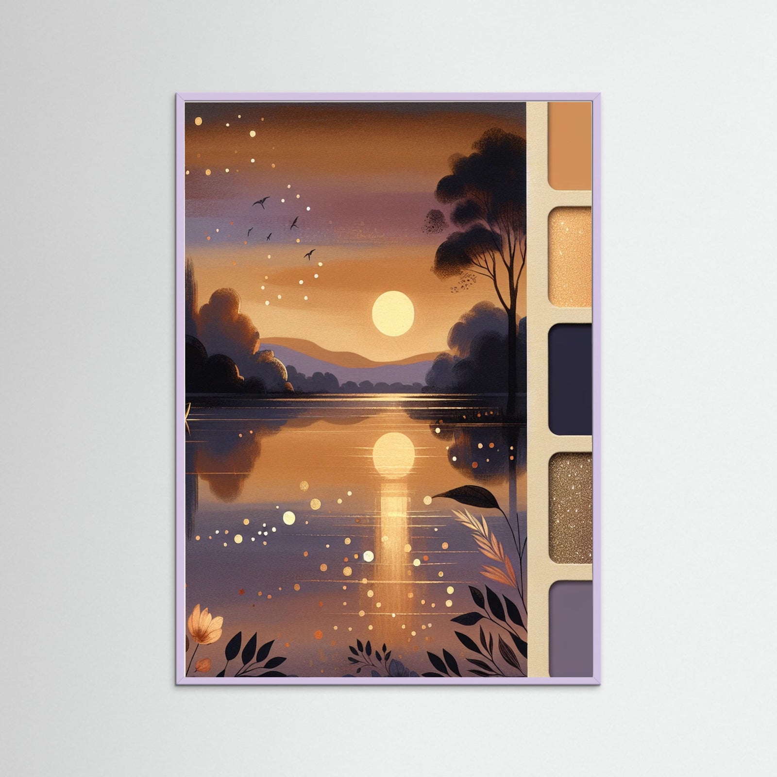 Lilac Wood Evening Glow