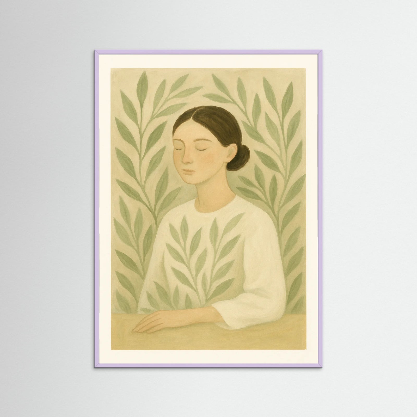 Lilac Wood Faded Light