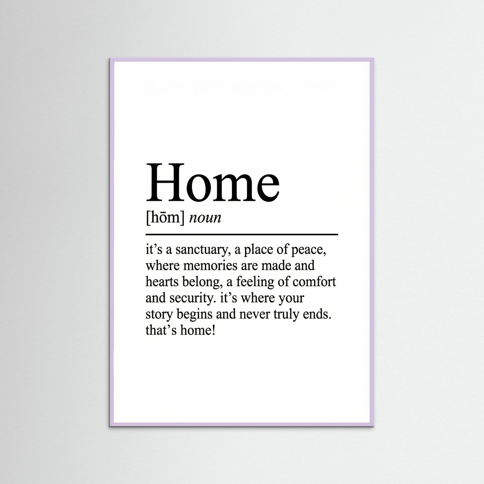 Lilac Wood Family Definition Art