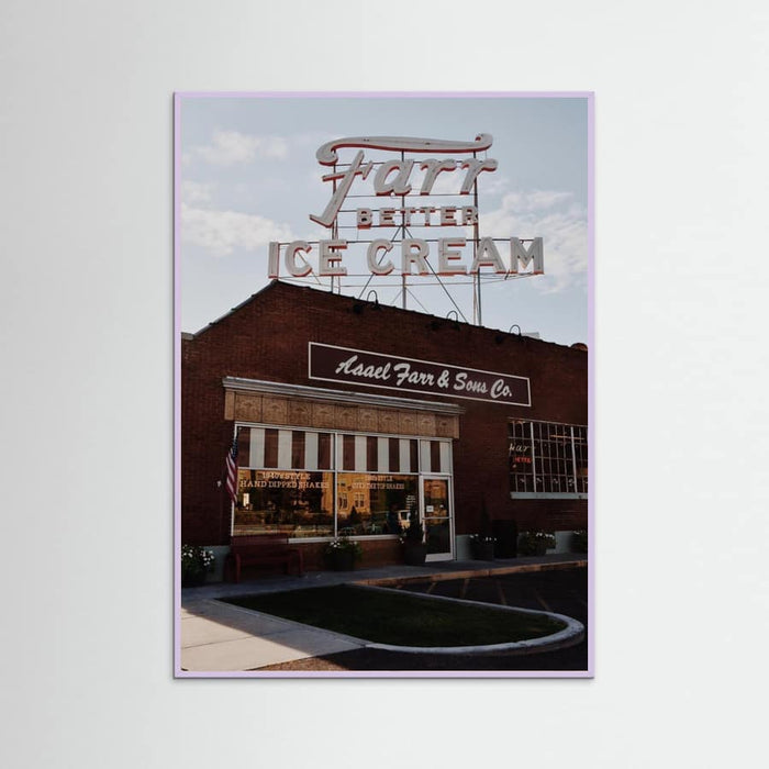 Farr Better Ice Cream Poster – plakat og kunsttryk