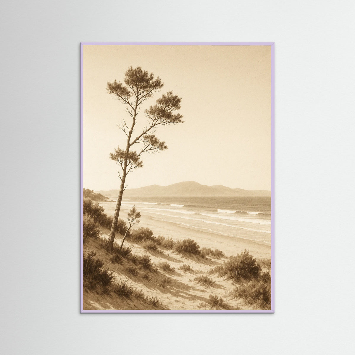 Lilac Wood Feathered Wispers