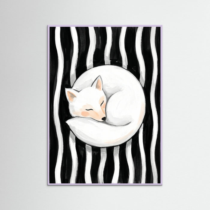 Lilac Wood Feline Embrace
