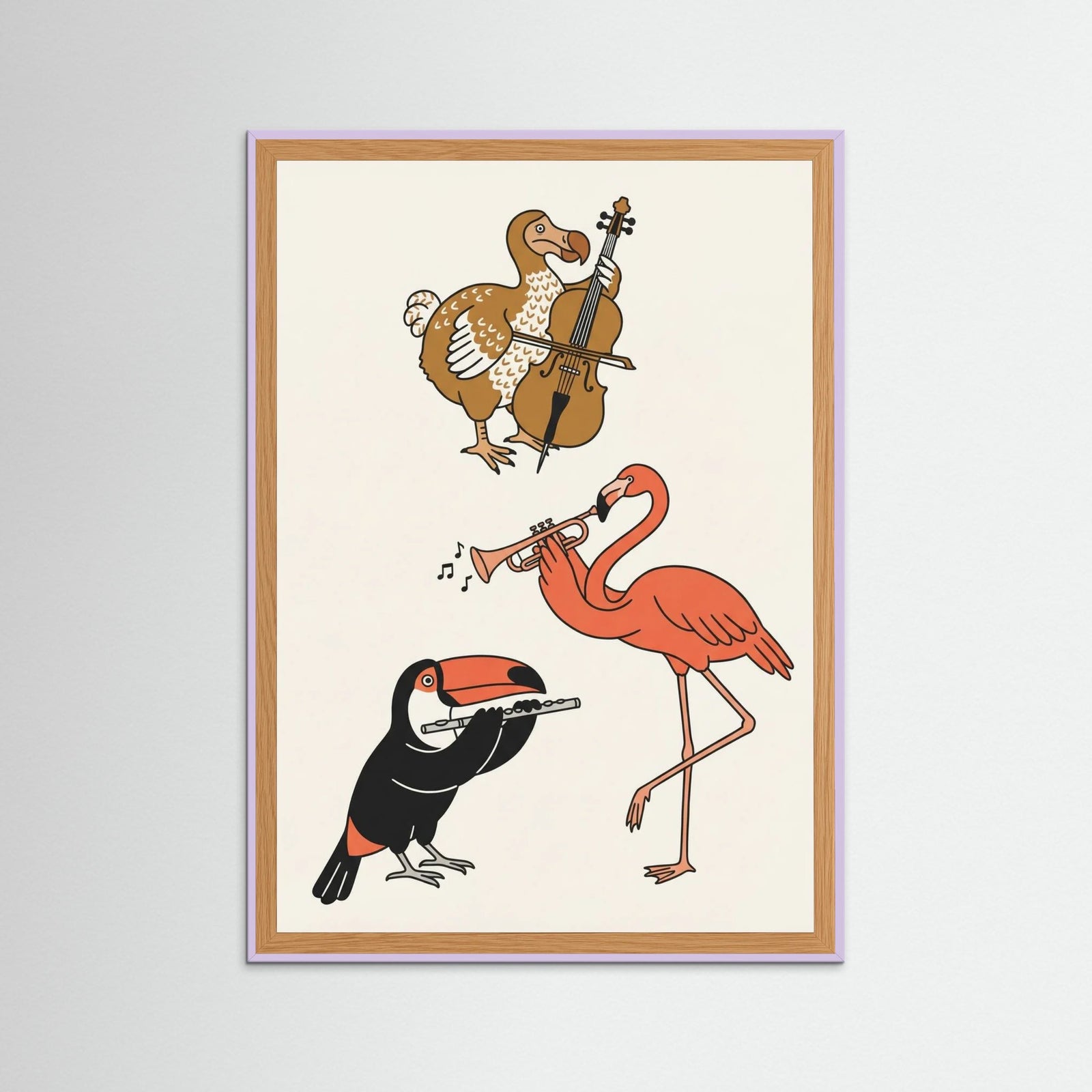 Lilac Wood Feline Footwear Parade