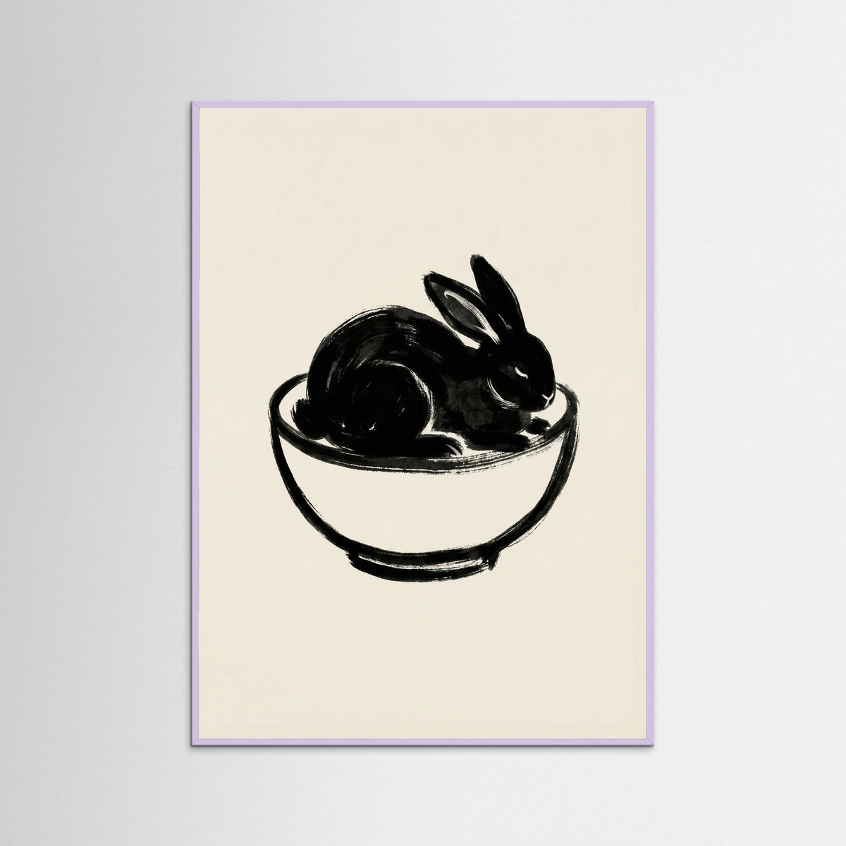 Lilac Wood Feline Repose