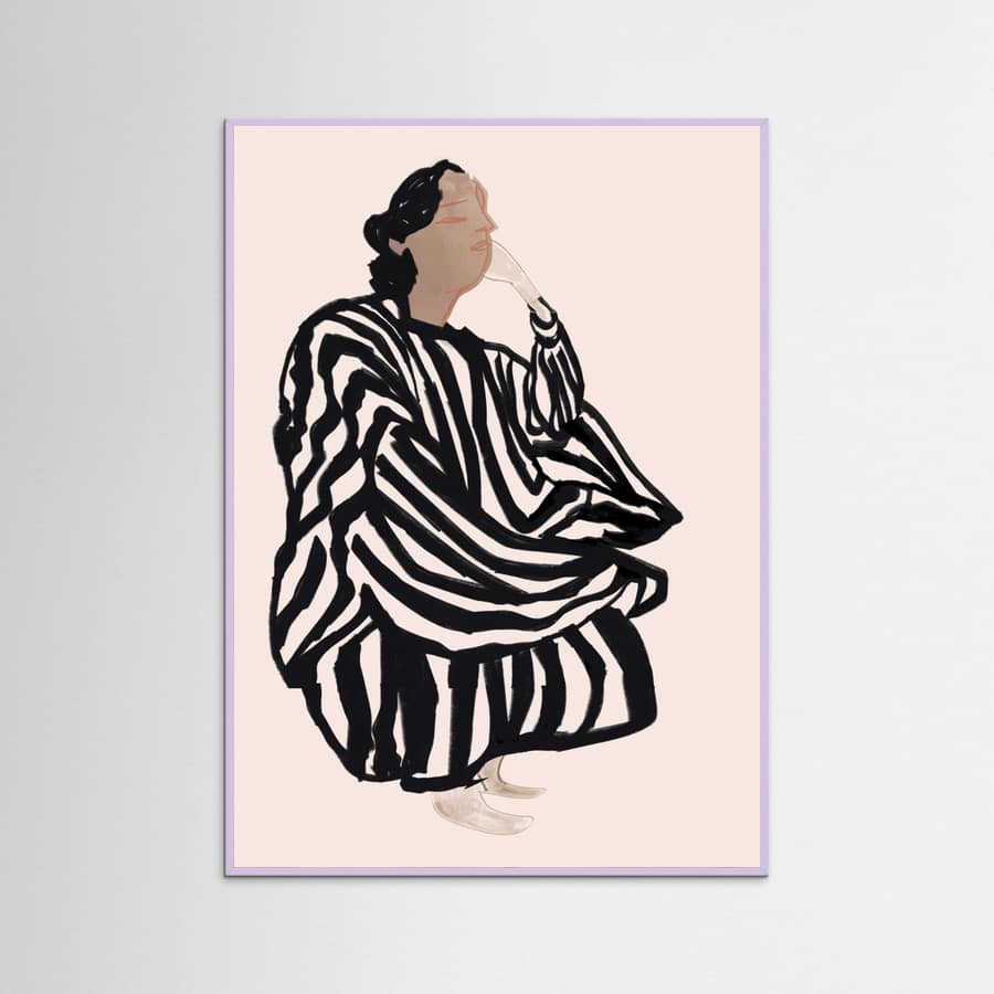 Female Figure 1 Poster – poster and art print