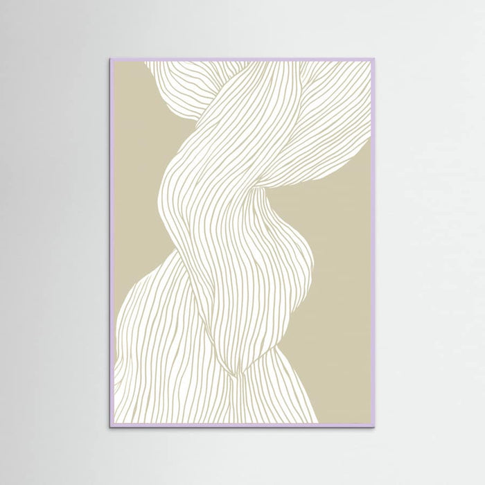 Fibers No 3 Poster – poster and art print