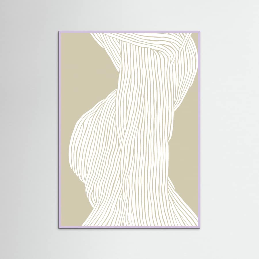 Póster Fibers No 7 – póster e impresión artística
