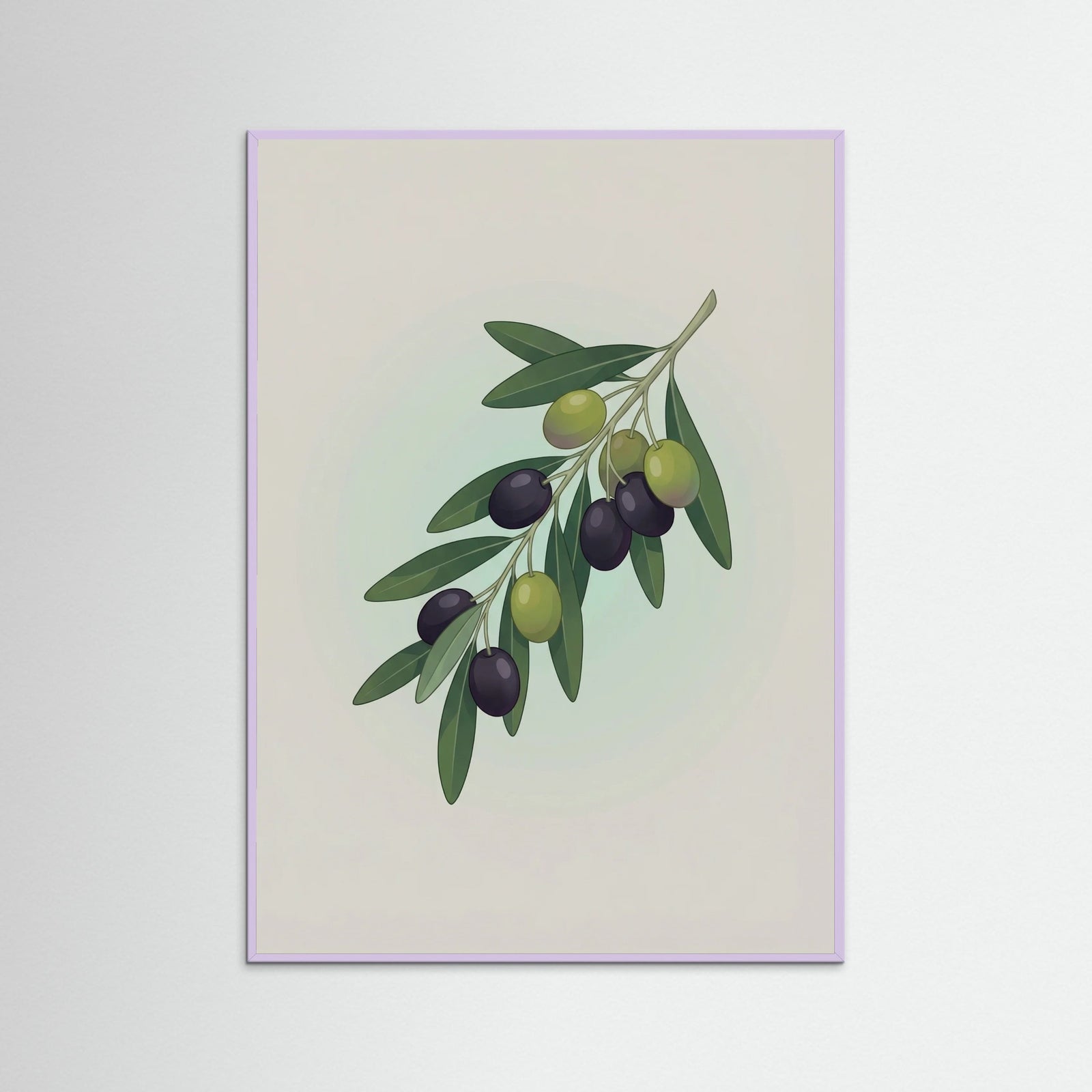 Lilac Wood Fig Branch in Vase
