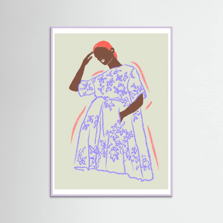 Plakat Figurativelineno01 – plakat i druk artystyczny