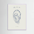 Filles de la mer n.1 - L’ostrica Poster – plakat og kunsttryk
