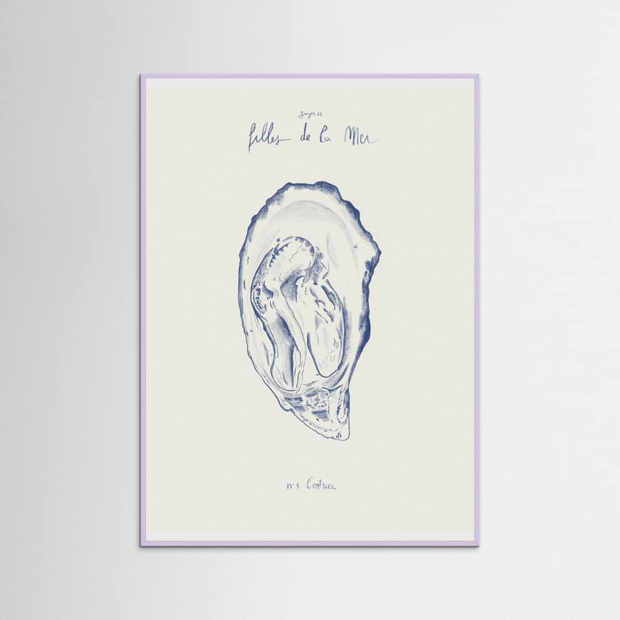 Filles de la mer n.1 - L’ostrica Poster – plakat og kunsttryk