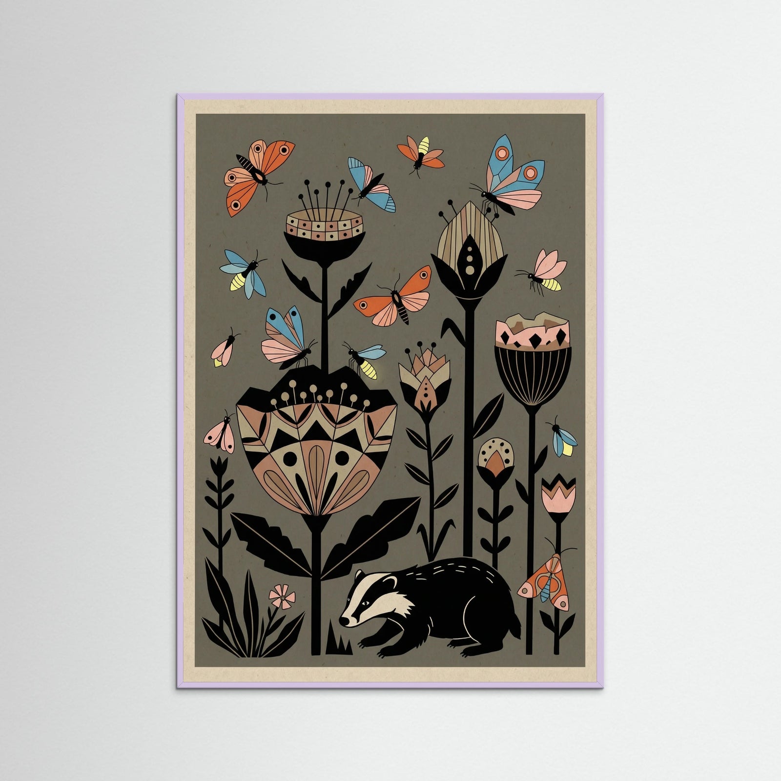 Lilac Wood Flight of Fancy