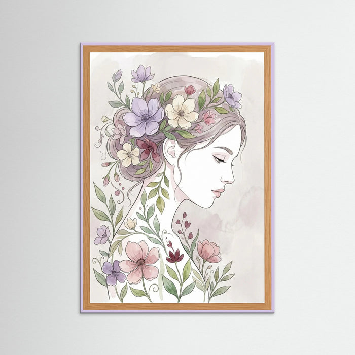 Lilac Wood Floral Muse