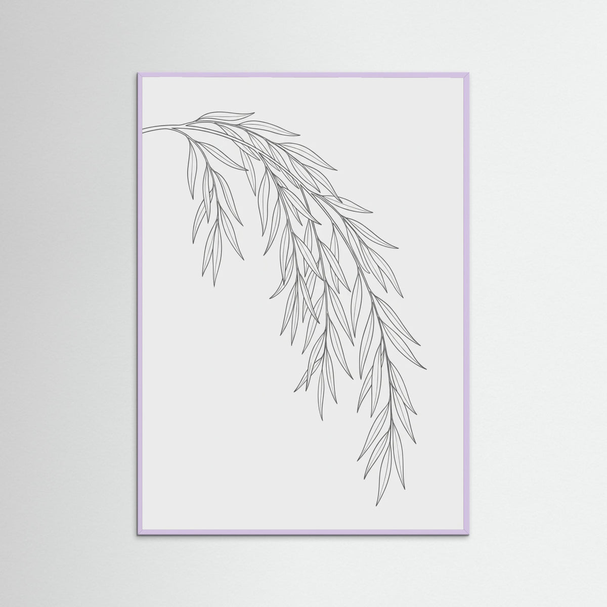 Lilac Wood Floral Whispers