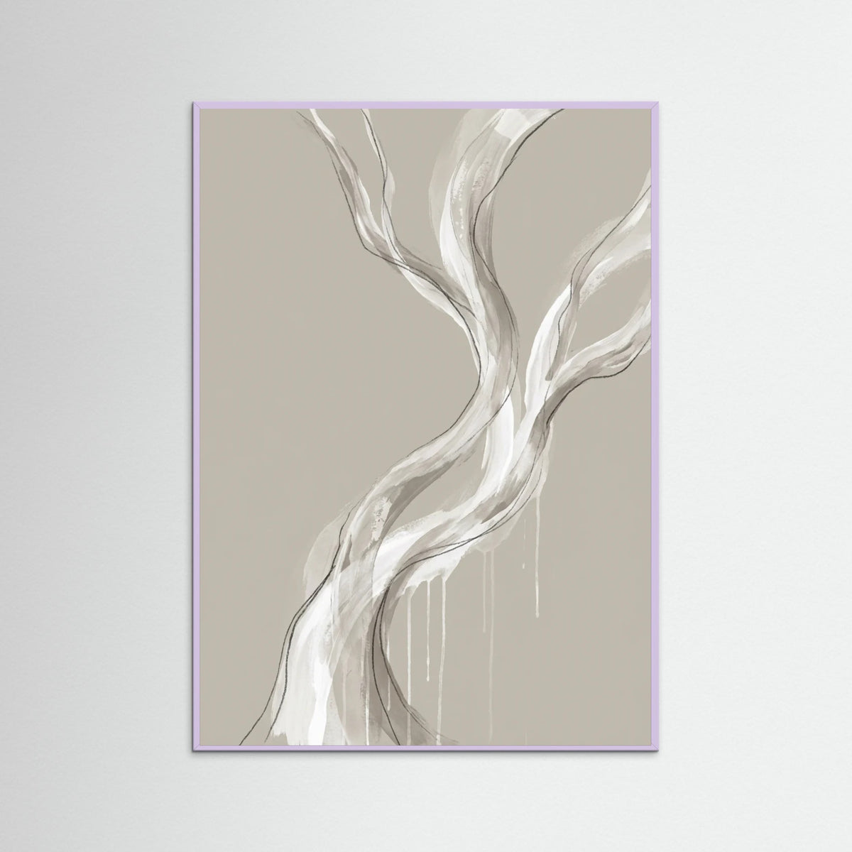 Lilac Wood Flowing Serenity