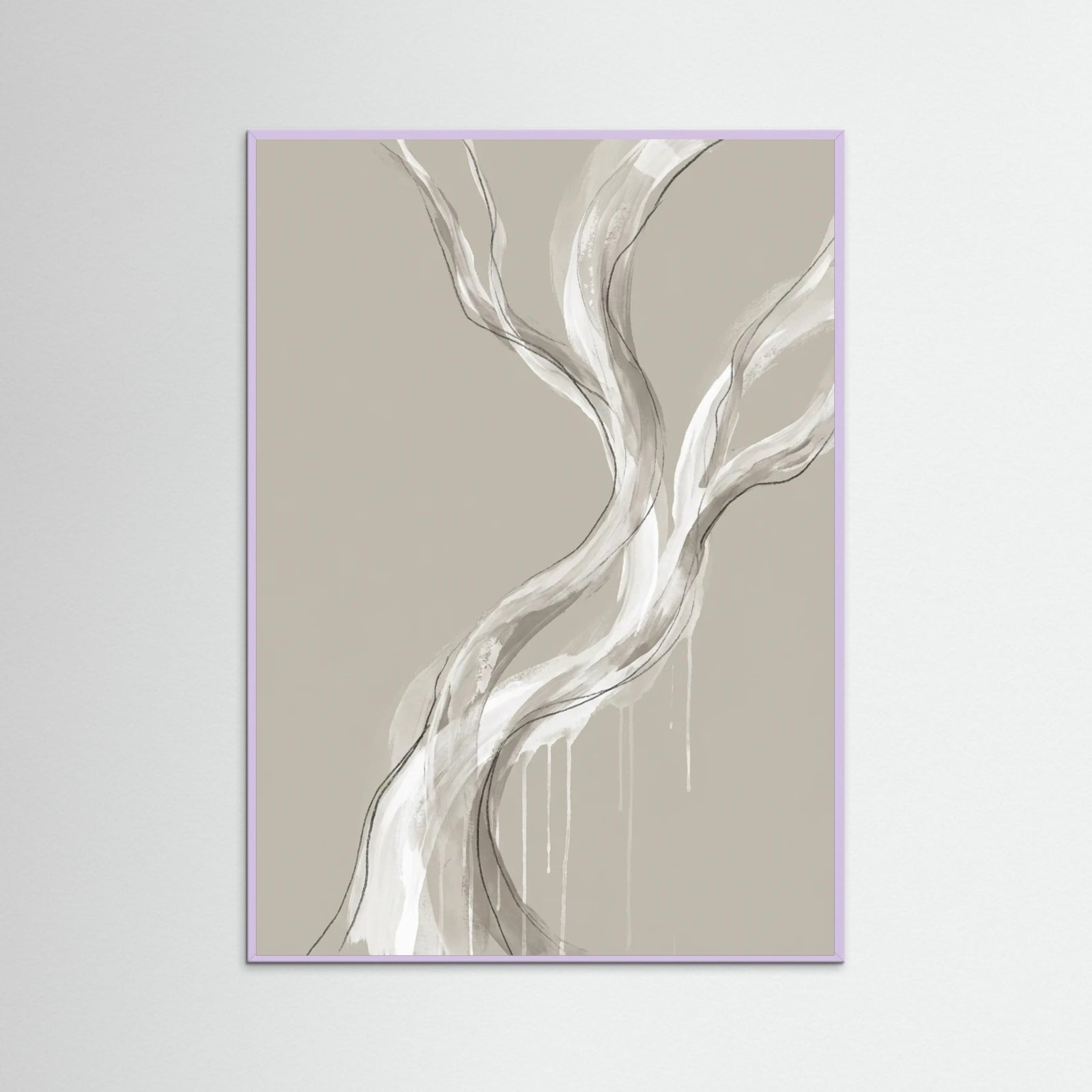 Lilac Wood Flowing Serenity