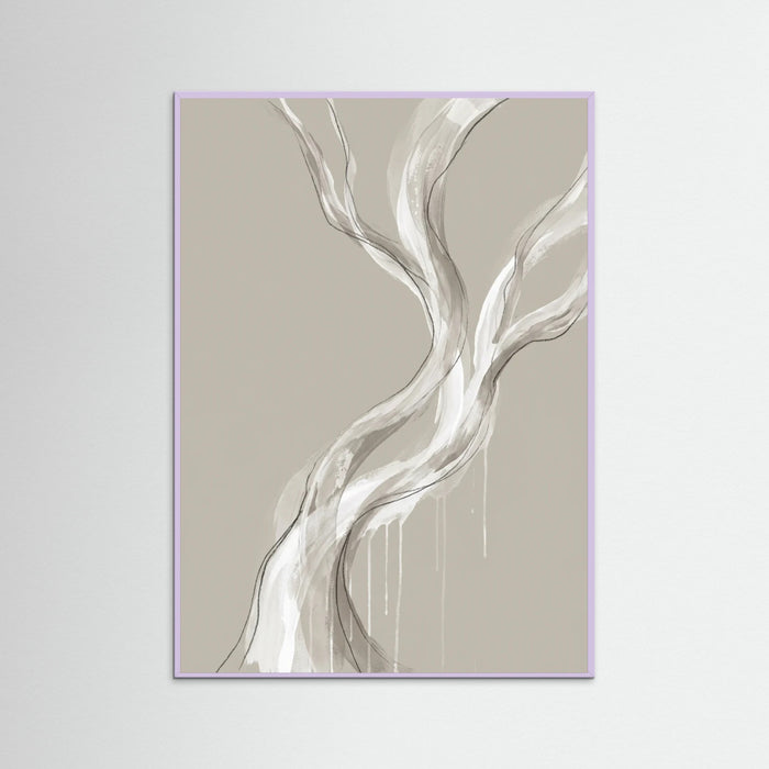 Lilac Wood Flowing Serenity