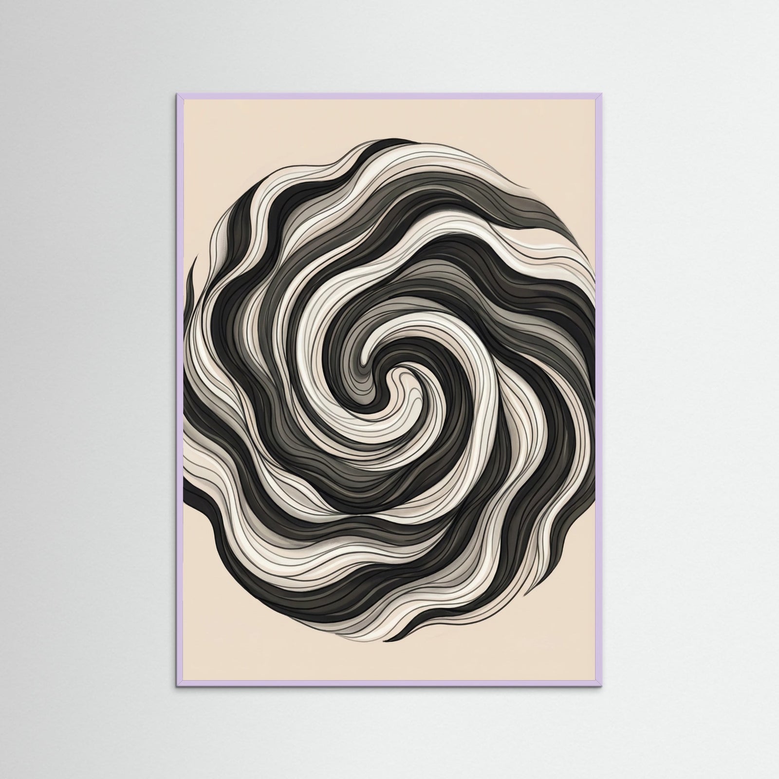 Lilac Wood Flowing Strands