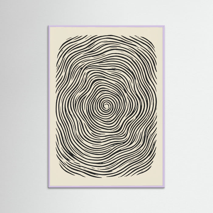 Lilac Wood Flowing Strands
