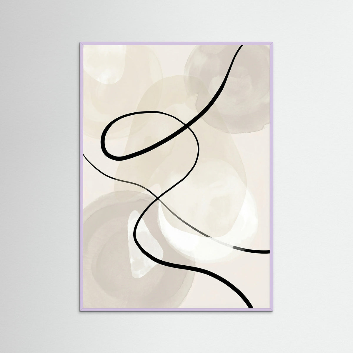 Lilac Wood Fluid Contour