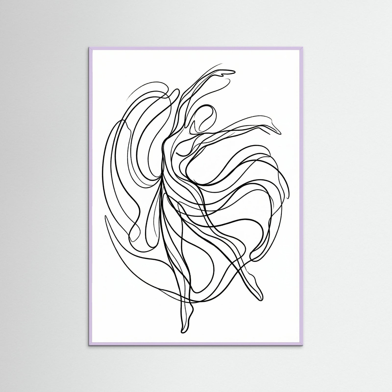 Lilac Wood Fluid Embrace